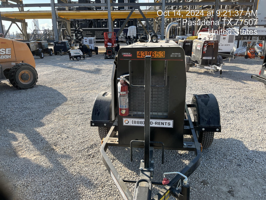 2024 Lincoln Electric LE400 Kubota V1505, Trlr, Cable Rack, Light Kit, ES Decals, T3