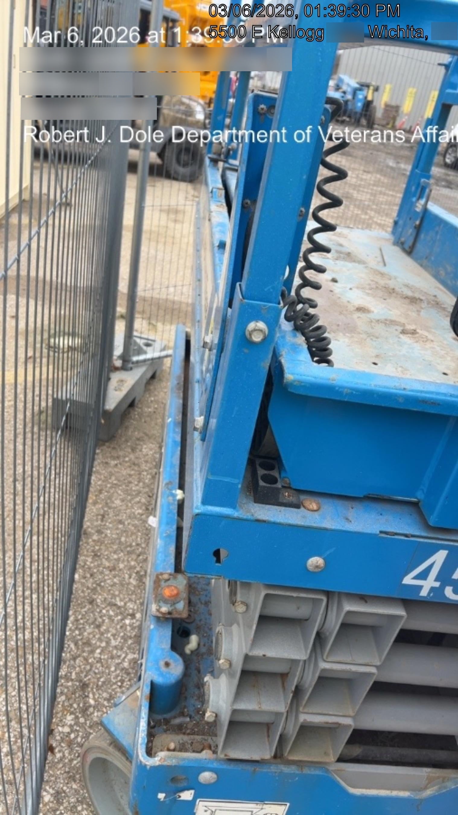 2019 Genie GS-1930 Fixed rails with chain Entry