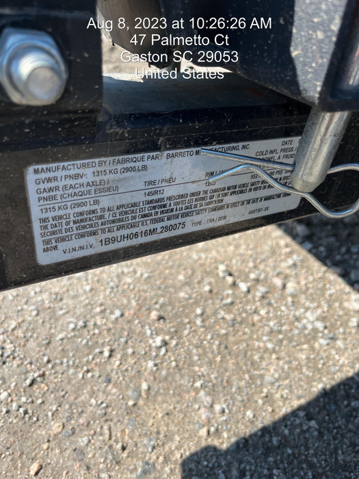 2021 BARRETO E4X6TBT