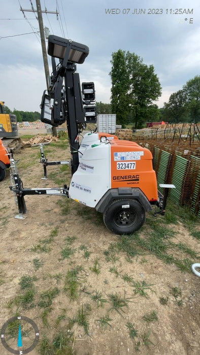 2023 Generac MLT2 Diesel, Flex Switch 120V Input, Powerzone Controller, (4) 320W LED Lights, 4kW Generator, 39.9 Gal Fuel Tank, 2" Ball, T3