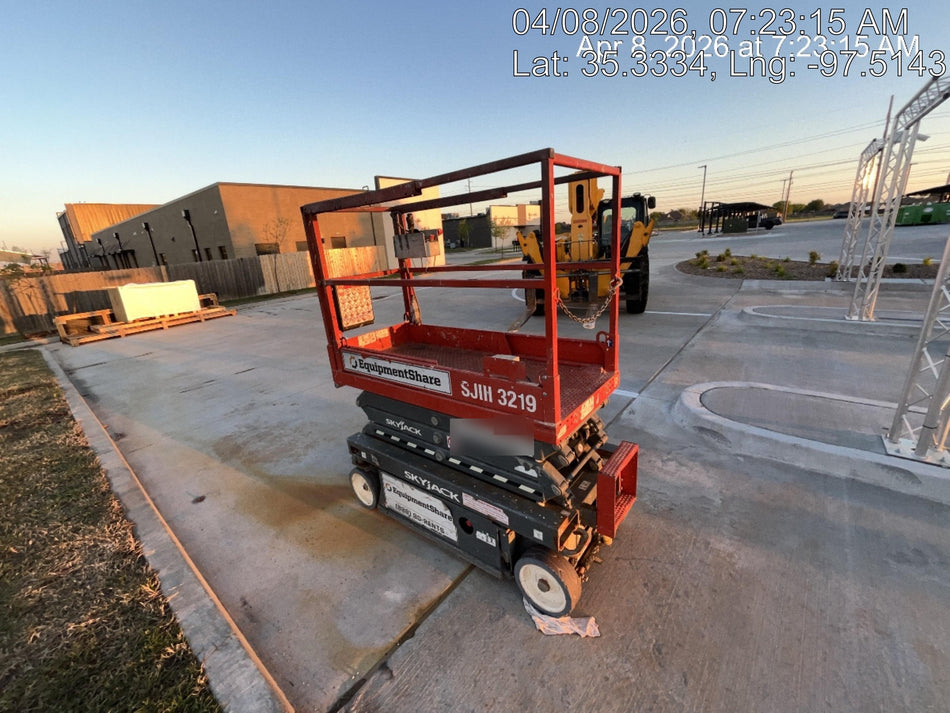 2019 Skyjack SJIII-3219 Standard Options, Trojan Batteries