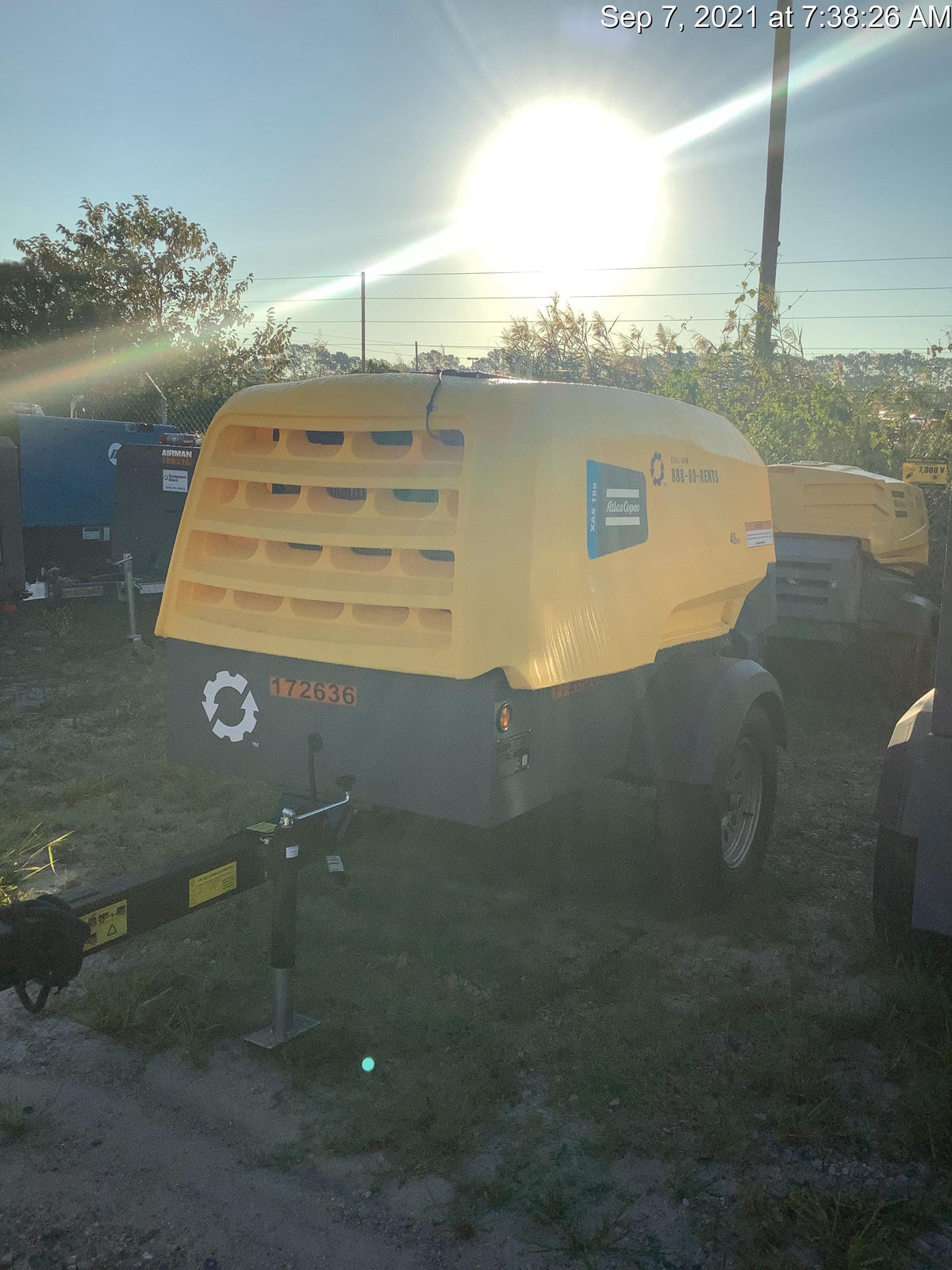 2021 ATLAS COPCO XAS188 CWK