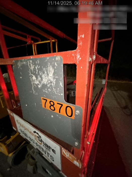 2017 Skyjack SJIII-3219 Skyjack SJIII3219 Scissor Lift w/Trojan Batteries