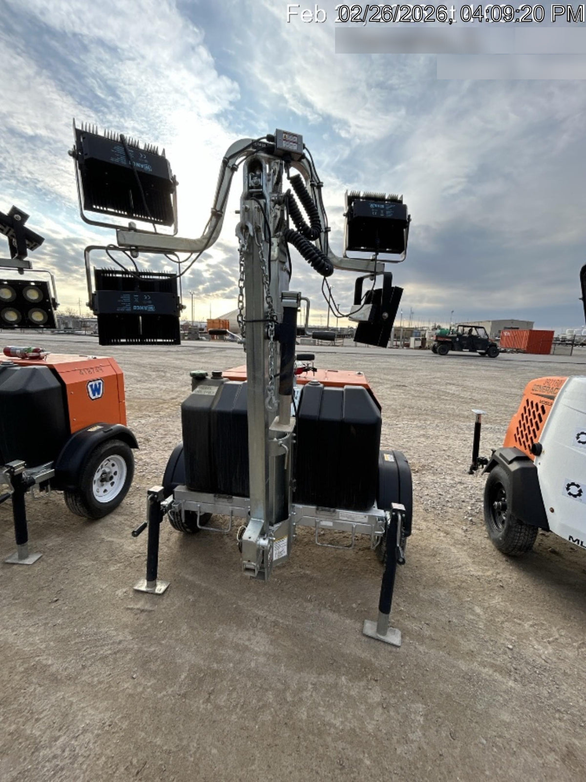 2024 Wanco WLTT-4MM4K Diesel, Deep Sea Controller, Shore Power Plug, Auto Start, (4) 350W LED Floodlights, 4kW Generator, 60 Gal Fuel Tank, 2" Ball, T3