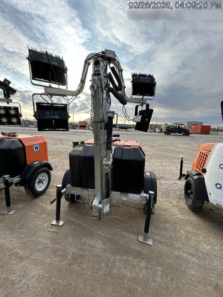 2024 Wanco WLTT-4MM4K Diesel, Deep Sea Controller, Shore Power Plug, Auto Start, (4) 350W LED Floodlights, 4kW Generator, 60 Gal Fuel Tank, 2" Ball, T3