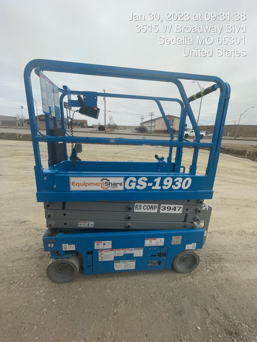 2017 Genie GS-1930 Genie 1930 Scissor Lift