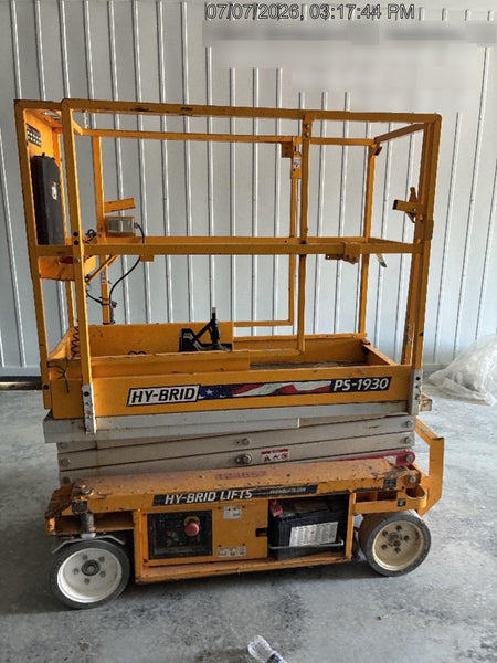 2020 Hy-Brid PS-1930 Pro Series - 19' Scissor Lift, LCS
