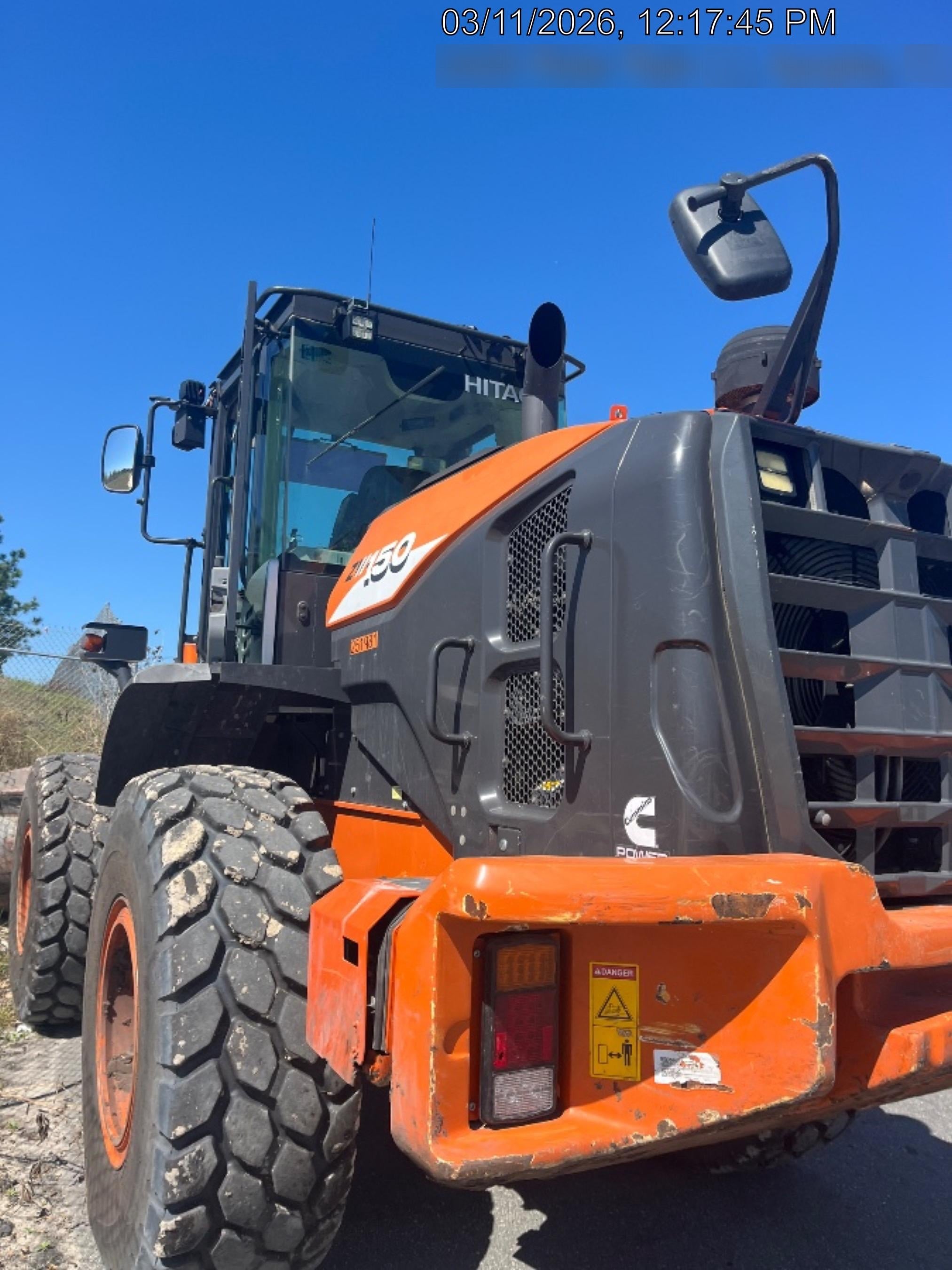 2022 HITACHI ZW150-6