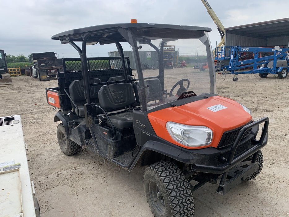 2020 Kubota RTV-X1140W-H Canopy, 4-Seater, Diesel, Windshield Acrylic Clear, Strobe Light, Backup Alarm
