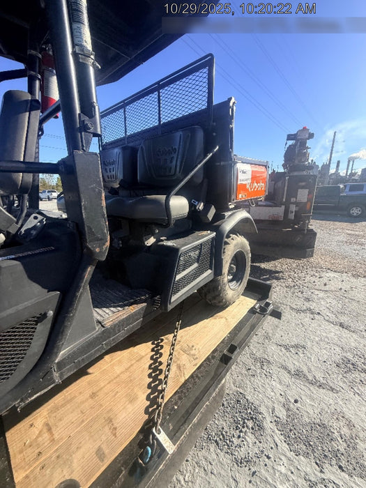 2022 Kubota RTV-X1140W-H Plastic Canopy, Windshield Acrylic Clear, LED Strobe Light, Wire Harness Kit, Back up Alarm