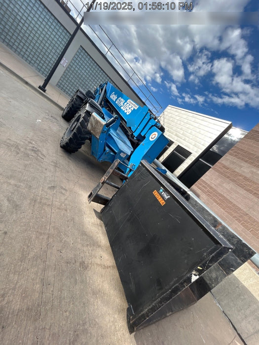 2018 Genie GTH-1056 Genie GTH-1056 w/Open ROPS, Solid Tires, Work Lights, 60" carriage/forks, cab mesh, beacon