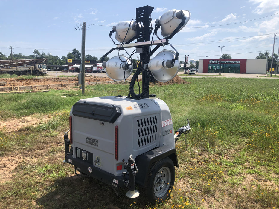 2019 Wacker Neuson LTV6L-MH Wacker Neuson LTV6L Mobile Light Tower w/Fuel Level Sensor Installed