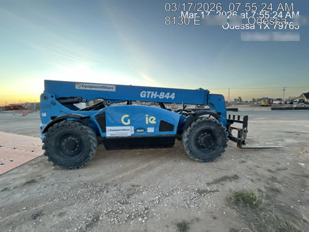 2017 Genie GTH-844 Genie GTH844, 60" Carriage, Solid Tires