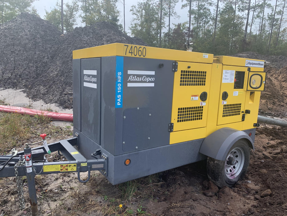 2020 ATLAS COPCO PAS 150 HF CS Enclosed