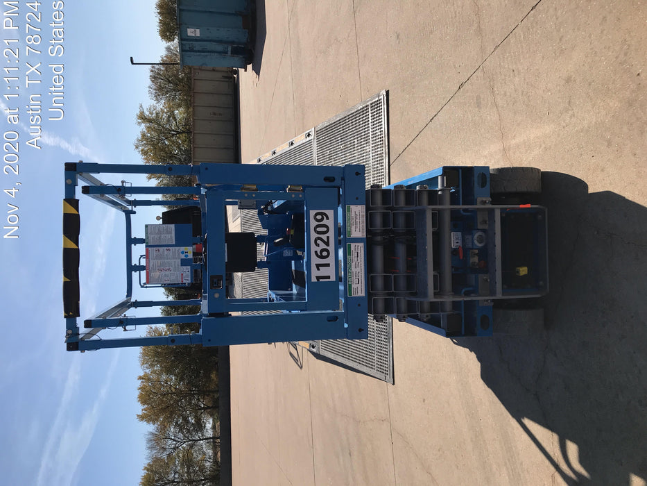 2020 Genie GS-1930 Solid Non Marking Tires, Beacon, Folding rails with half height swing gate