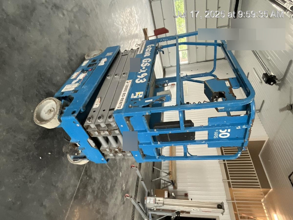 2016 Genie GS-1930 Standard Rental Specs