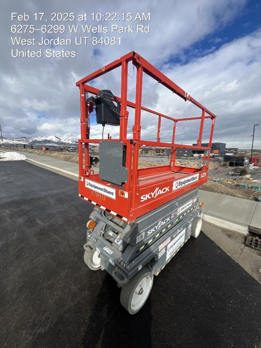 2022 Skyjack SJ3226 Hyd Drive, Sld NM Tires, DBcns, EST