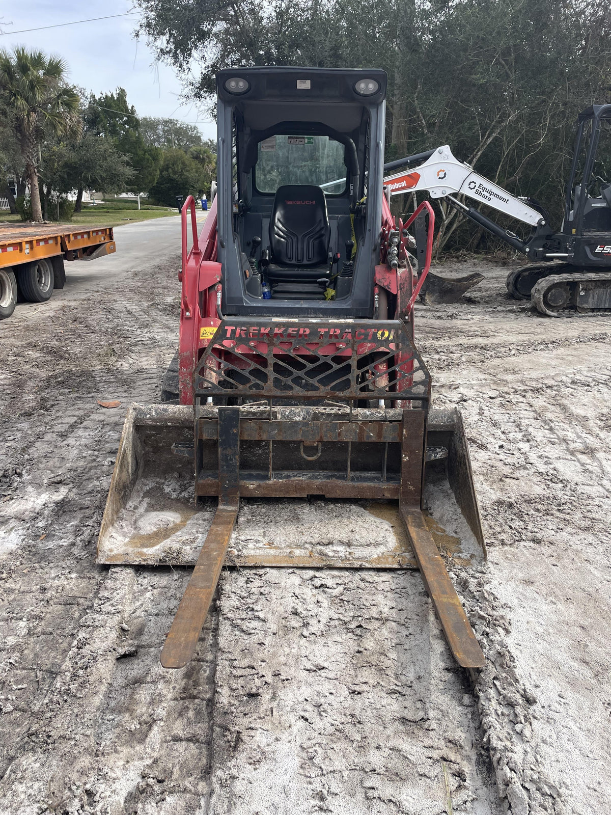 2019 BRADCO 48" Skid Loader Pallet Forks