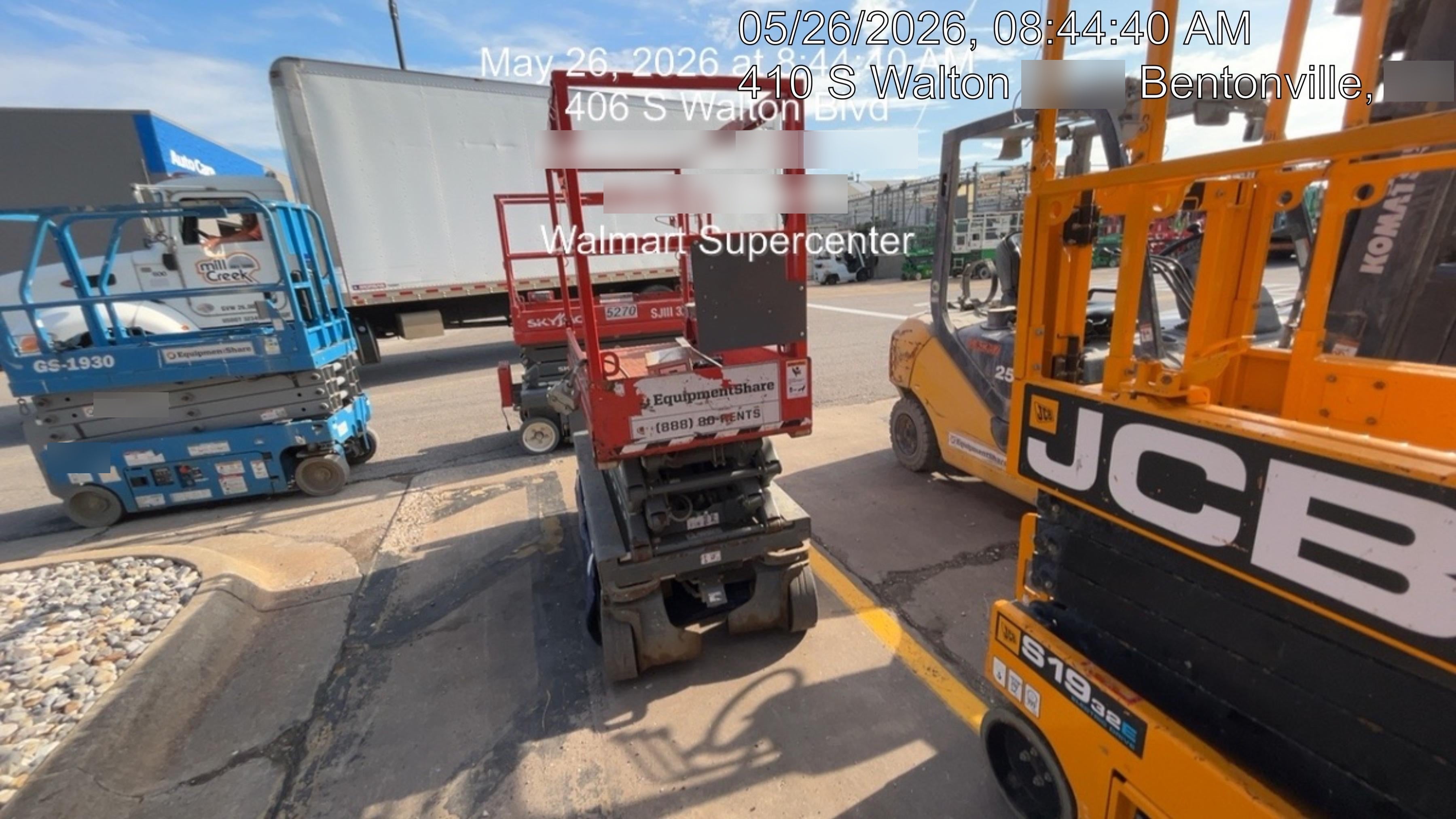 2019 Skyjack SJIII-3219 Standard Options, Trojan Batteries