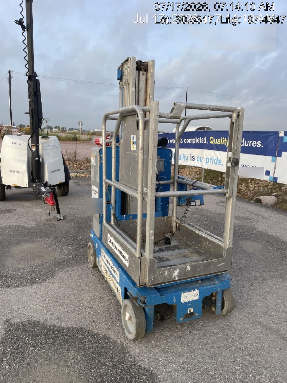 2019 GENIE GR-20