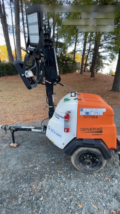 2023 Generac MLT2 Diesel, Flex Switch 120V Input, Powerzone Controller, 
(4) 320W LED Lights, 4kW Generator, 39.9 Gal Fuel Tank, 2" Ball, T3