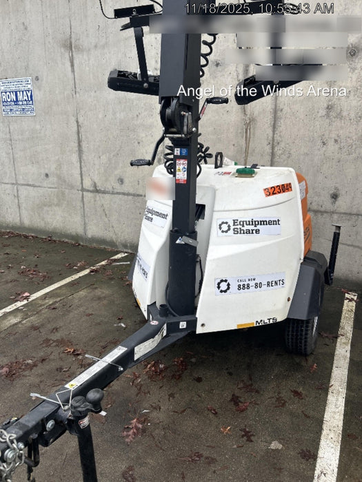 2023 Generac MLT2 Diesel, Flex Switch 120V Input, Powerzone Controller, (4) 320W LED Lights, 4kW Generator, 39.9 Gal Fuel Tank, 2" Ball, T3