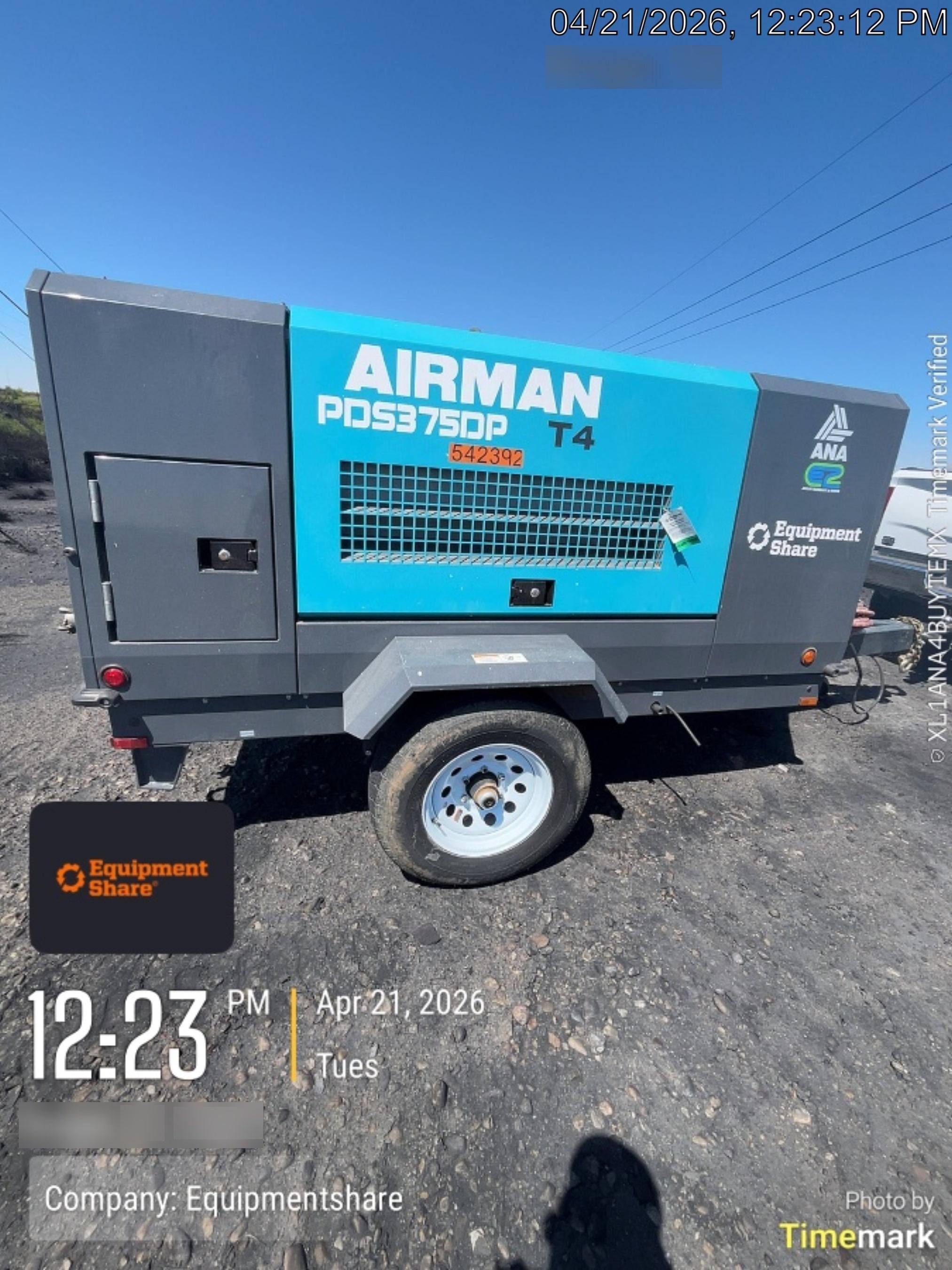2025 AIRMAN PDSF375DP-6E1