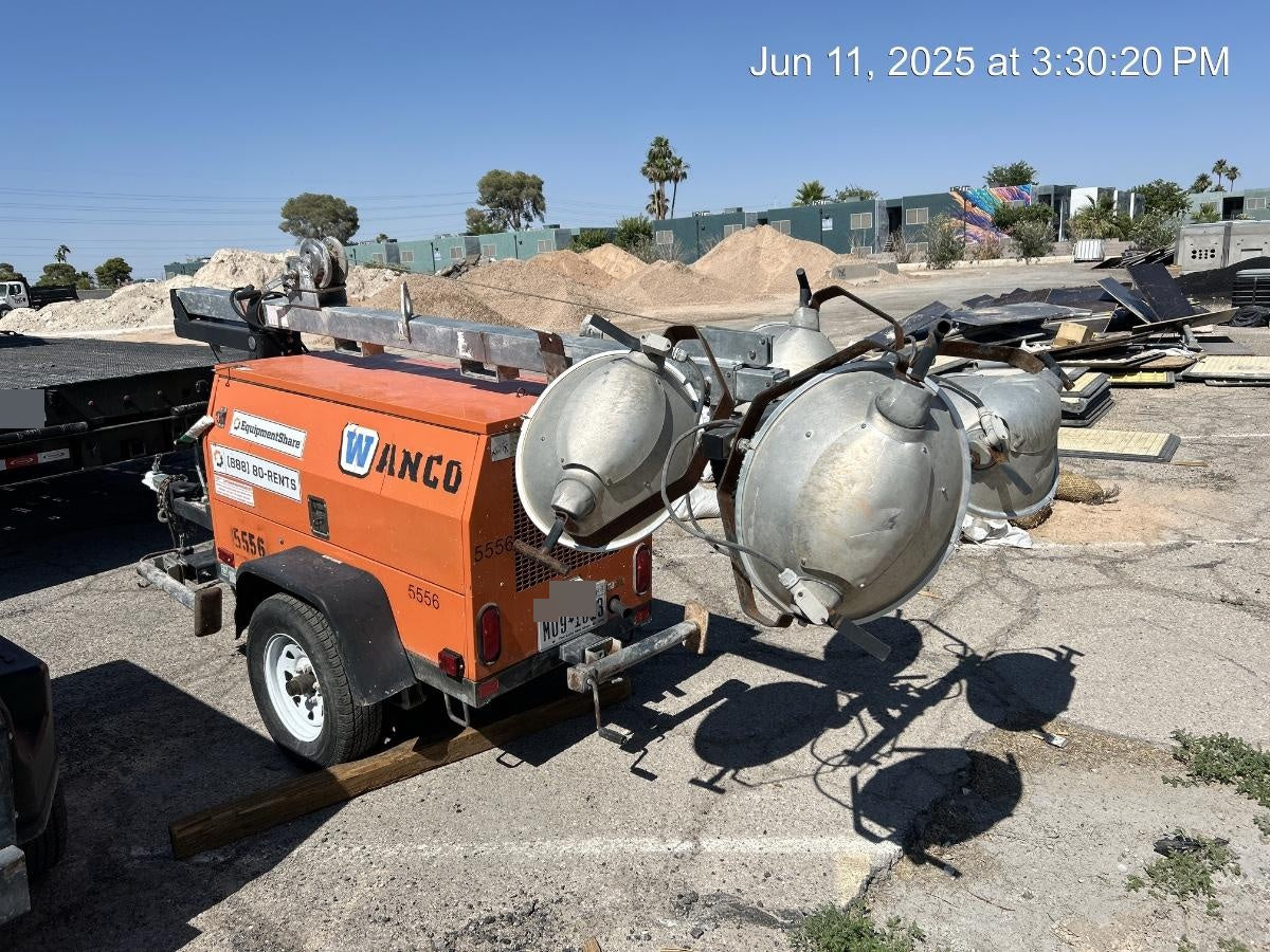 Wanco WLT-4M WANCO WLT-4M 6 kW Towable Light Generator