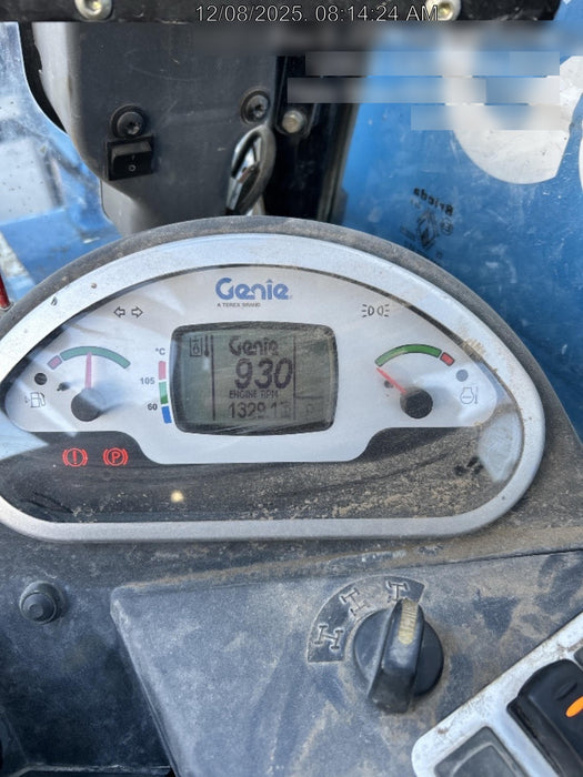 2019 Genie GTH-5519 Cab/Heat/AC, Solid RT Tires, LED Work Lights, Beacon, 48" Carriage, 48" Forks