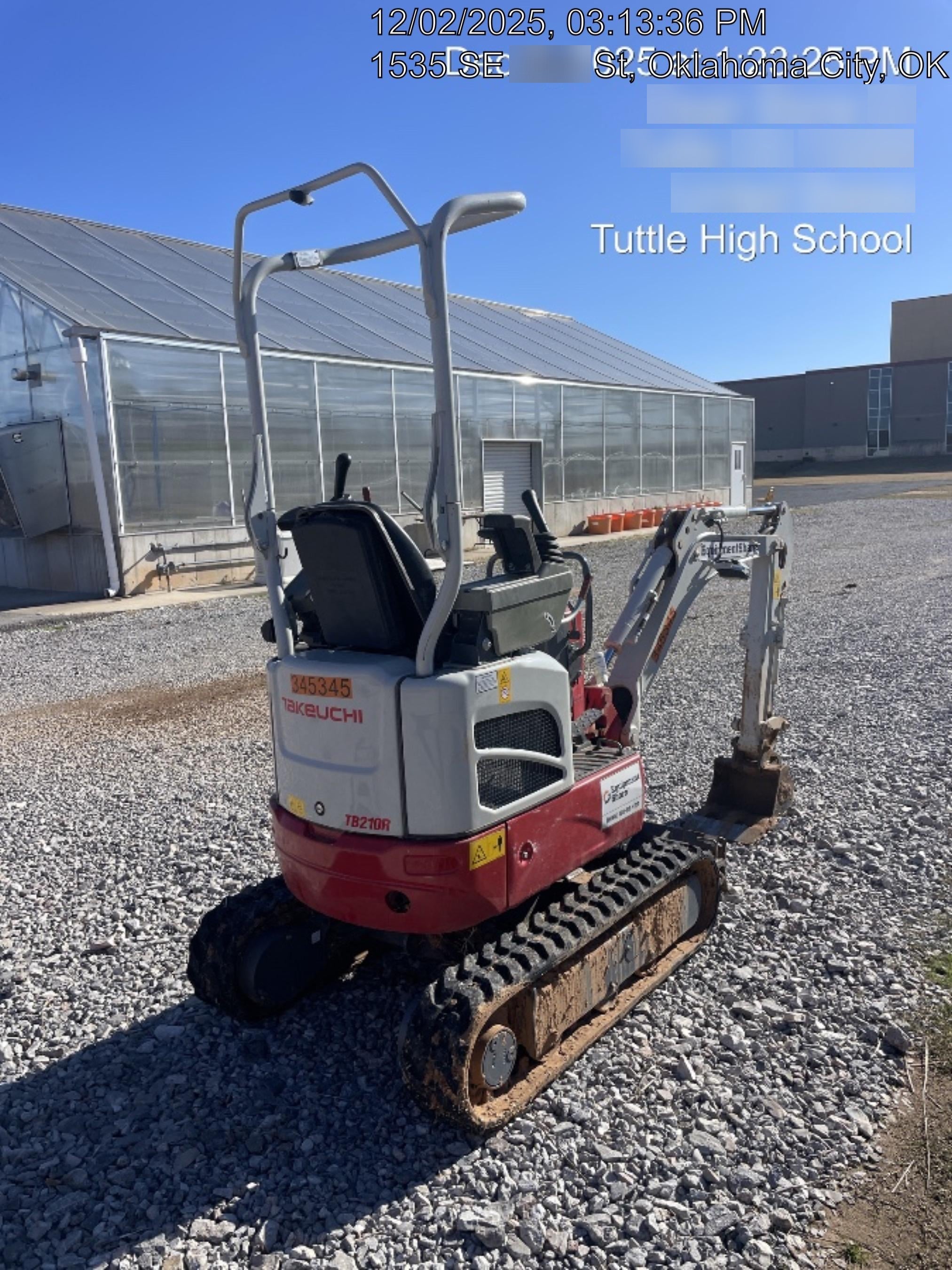 2023 TAKEUCHI TB210R