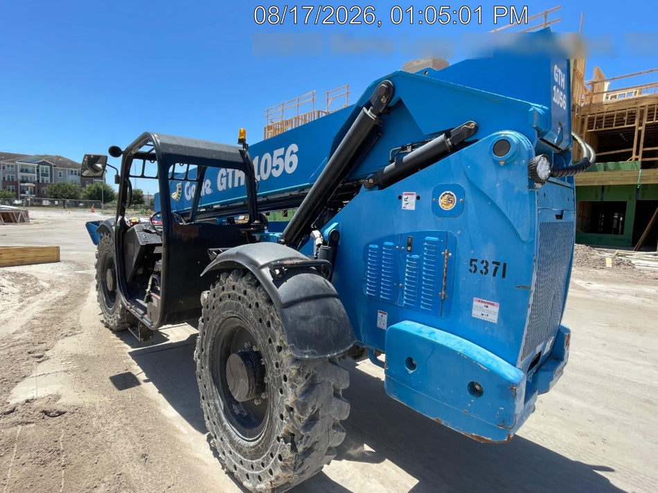 2017 Genie GTH-1056 Genie GTH1056, Solid Tires, 60" carriage, Light Kit, Open ROPS