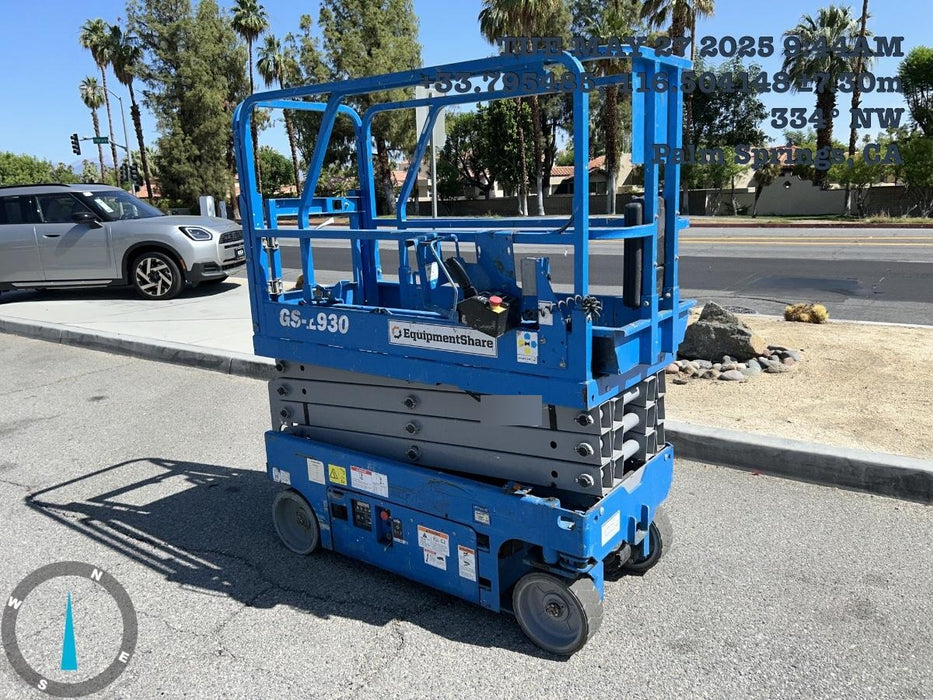 2019 Genie GS-1930 Half Height Swing Gate, 800W Inverter