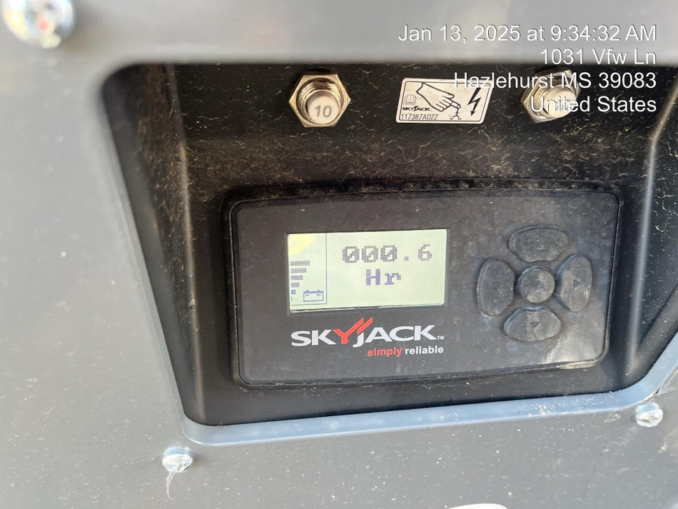 2024 Skyjack SJ3219 Electric Drive, Sld NM Tires, DBcns, RFRails, Power to Platform, T3 + Access Control