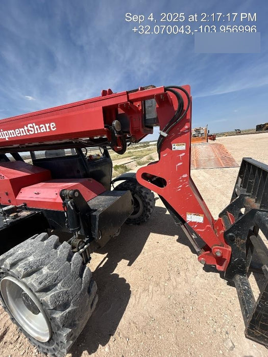 2019 Manitou MTA6034 Canopy, LED Work Lights, Solid Tires, Beacon, Auxiliary Hydraulics 48" Carriage and 48" Forks