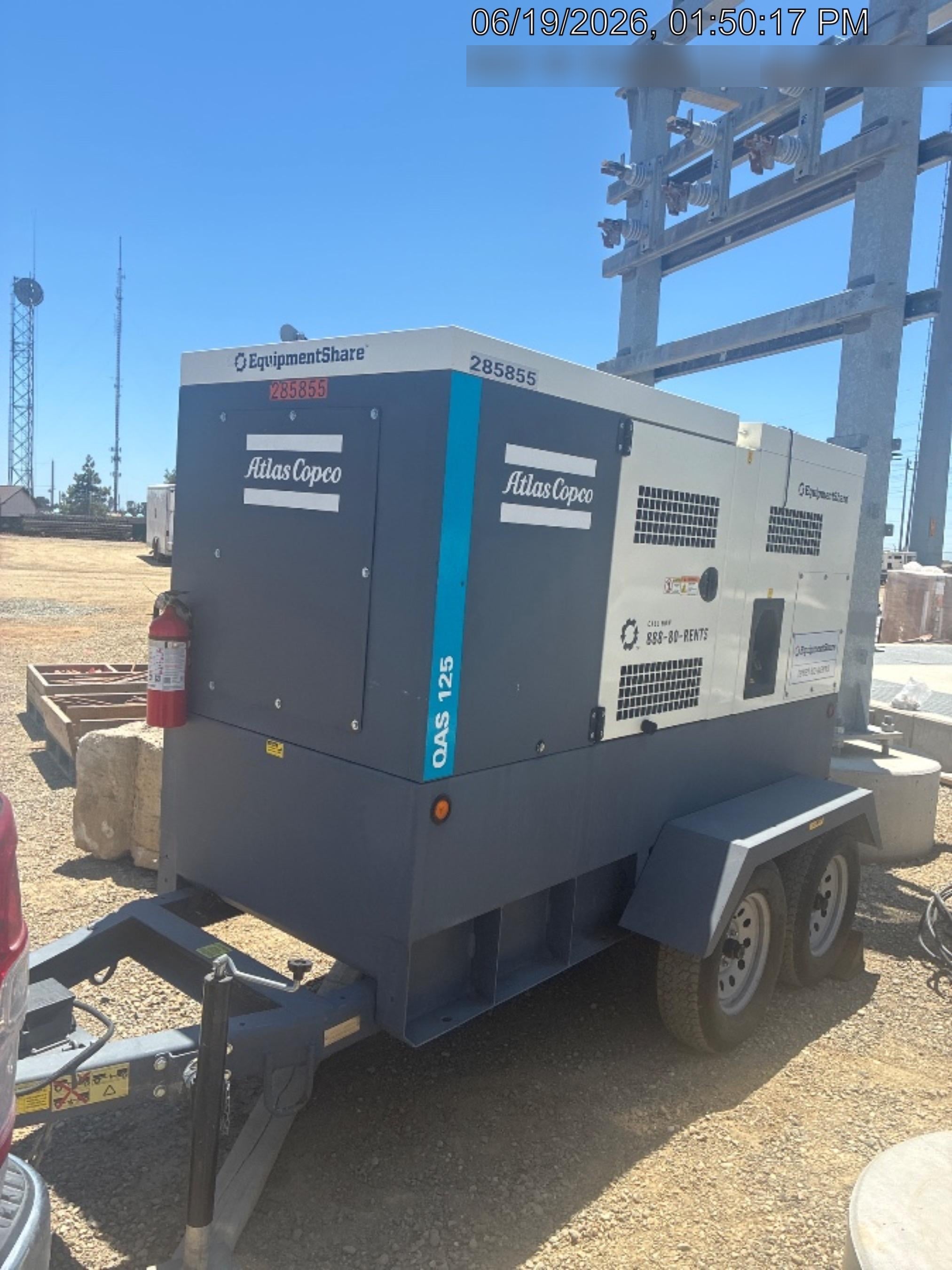 2022 ATLAS COPCO QAS 125