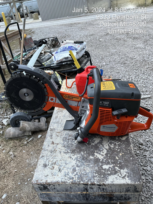 2022 HUSQVARNA K760 CUT-N-BREAK