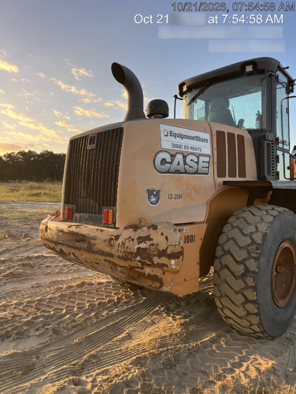 2016 Case 721F CLOSED CAB, JRB 416 STYLE HYD COUPLER