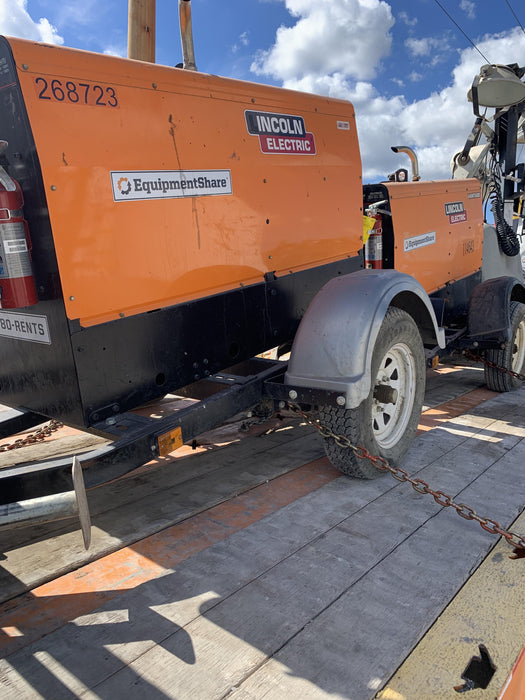 2022 Lincoln Electric LE400 Kubota V1505, Trlr, Cable Rack, Light Kit, ES Decals, T3