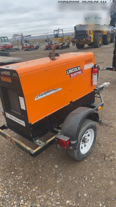 2022 Lincoln Electric LE400 Kubota V1505, Trlr, Cable Rack, Light Kit, ES Decals, T3