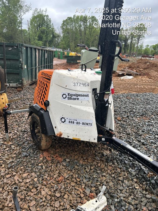 2023 Generac MLT2 Diesel, Flex Switch 120V Input, Powerzone Controller, 
(4) 320W LED Lights, 4kW Generator, 39.9 Gal Fuel Tank, 2" Ball, T3