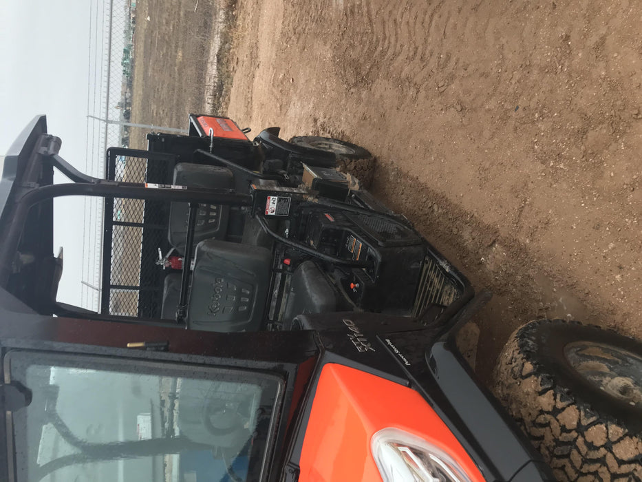 2019 Kubota RTV-X1140 4wd Utility Cart, LED Strobe, Windshield Tempered Glass, Pastic Canopy, Wire Harness Kit, Backup Alarm