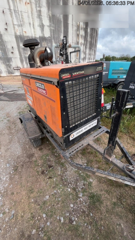 2022 Lincoln Electric Vantage 549X Crosslink Technology, Trailer Mounted, ES Decals, T3