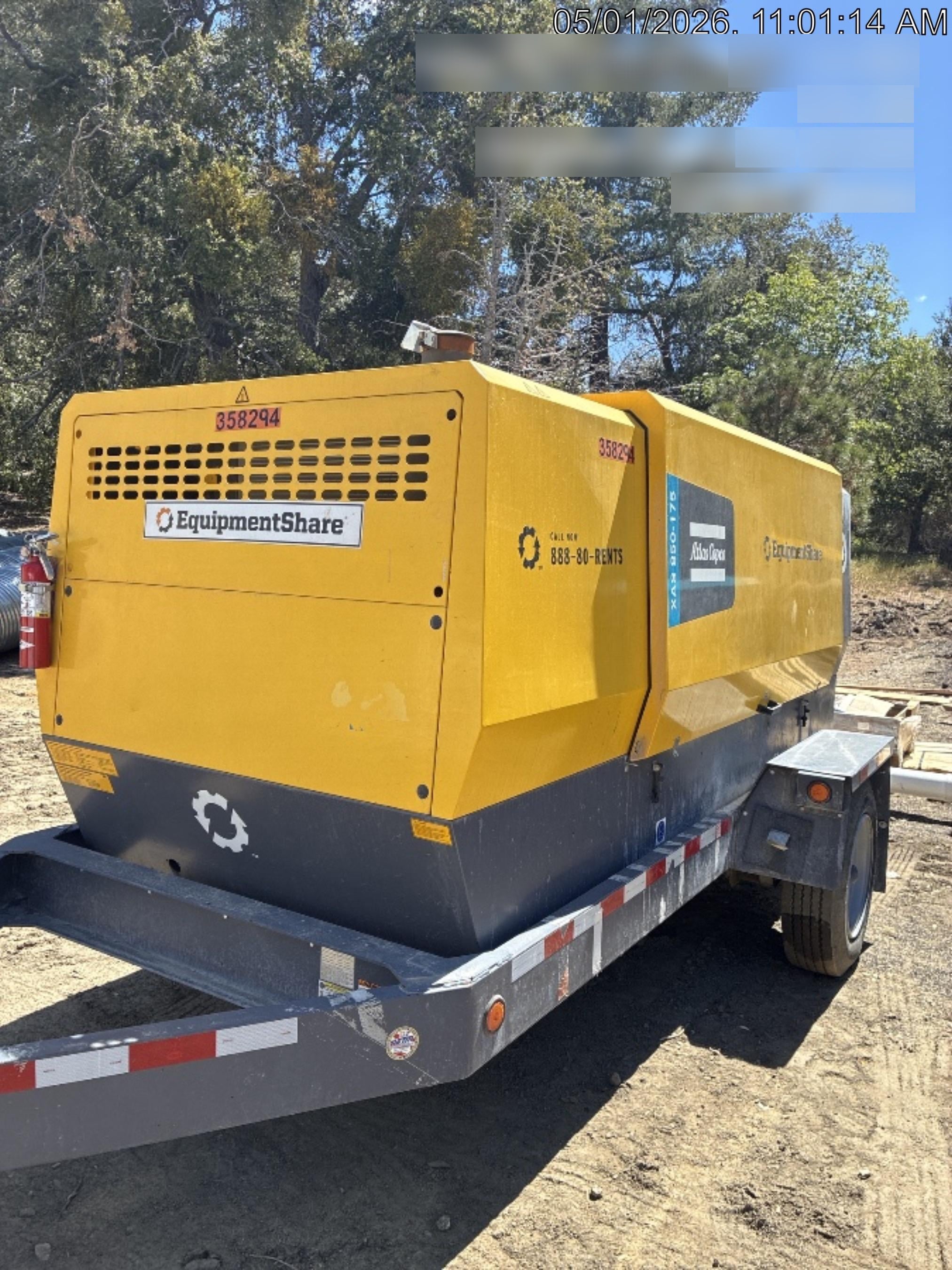 2023 ATLAS COPCO XAS 850