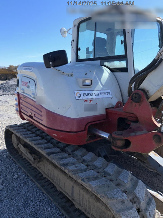2019 Takeuchi TB290 Takeuchi TB290 Cab/Heat/AC w/Rubber Tracks, Auxiliary Hydraulics, Dozer Blade, Manual QC, 18/24/36" Buckets, Hydraulic Thumb Installed