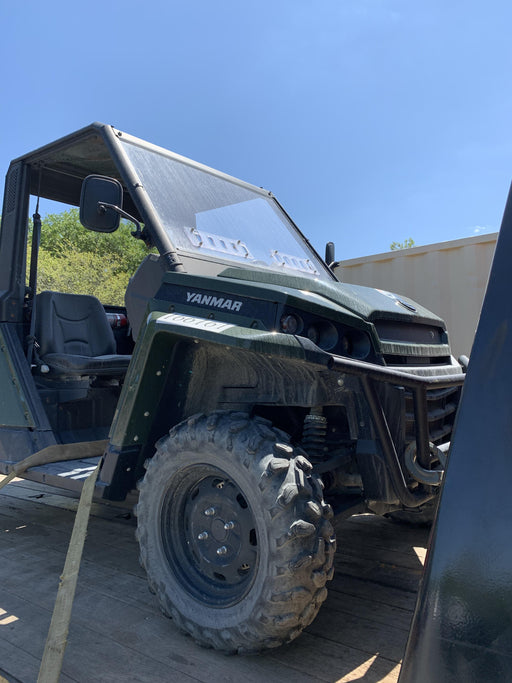 2021 Yanmar YU1000 Canopy, Steel Wheel, Poly WindShield, Beacon, Backup Alarm