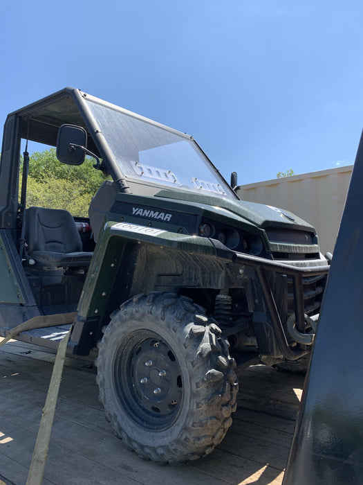 2021 Yanmar YU1000 Canopy, Steel Wheel, Poly WindShield, Beacon, Backup Alarm