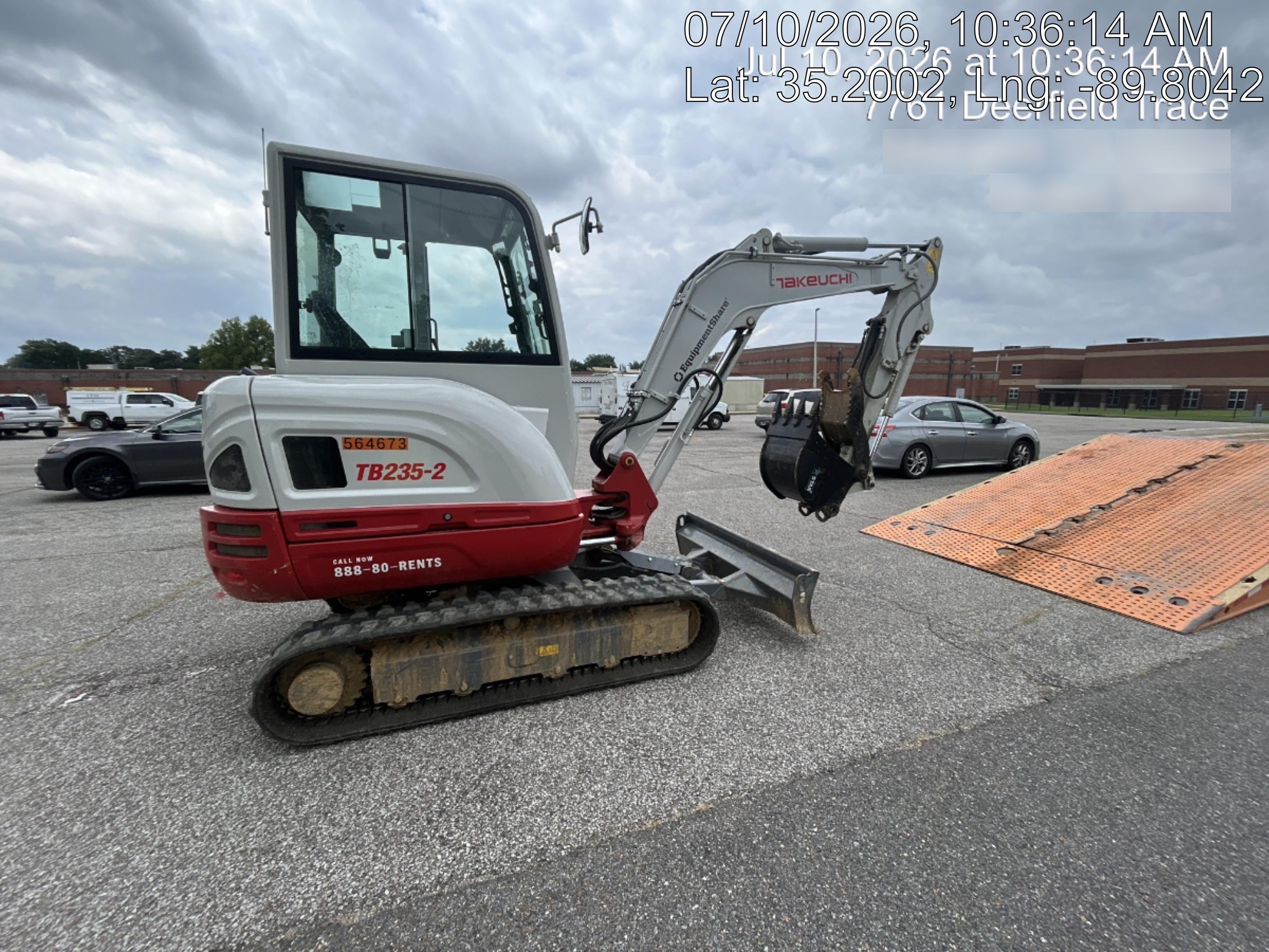 2025 TAKEUCHI TB235-2CR