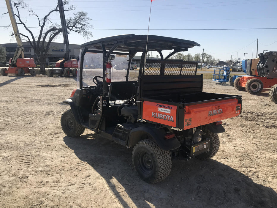2020 Kubota RTV-X1140 4 Seat UTV, 4WD, Canopy, Standard Rental Spec