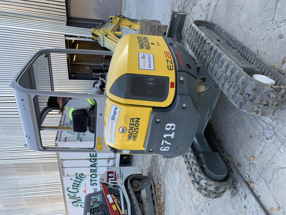 2017 Wacker Neuson EZ28 Wacker Neuson E0506-EZ28-MX - Track/LGD/CAN/VDS/12, 18, 24" Buckets
