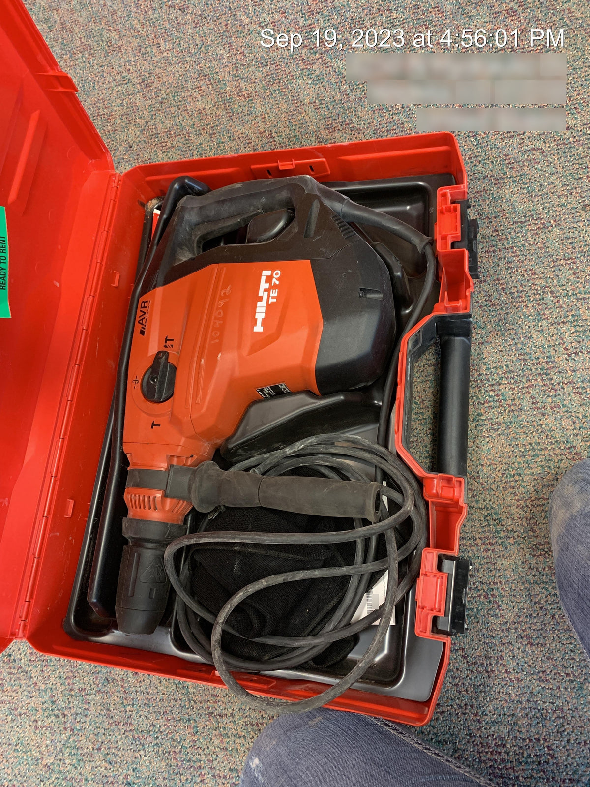 2020 HILTI TE 70-AVR